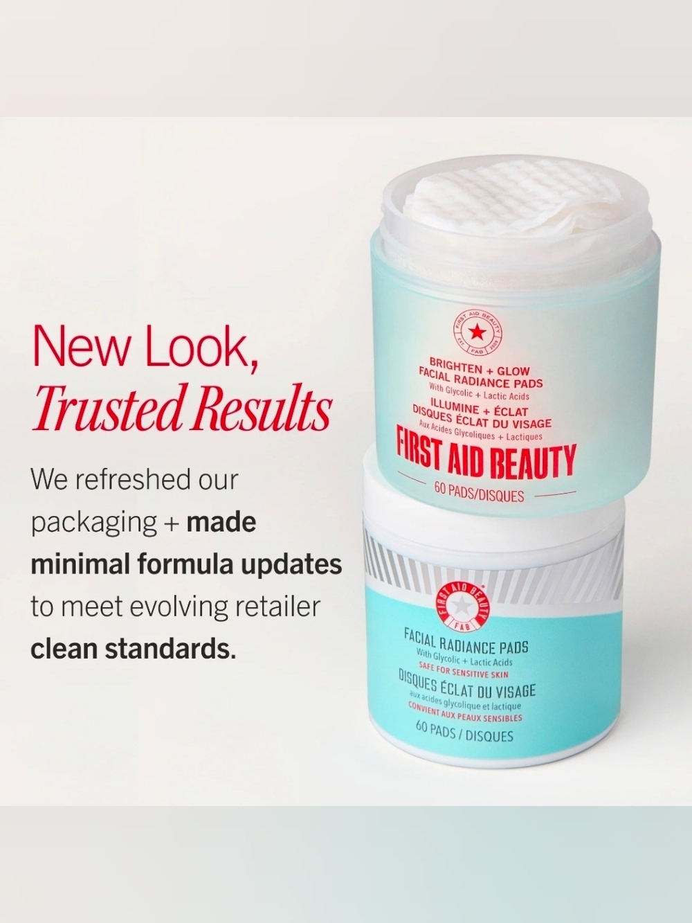 First Aid Beauty Brighten + Glow Facial Radiance Pads - Picture 2 of 9